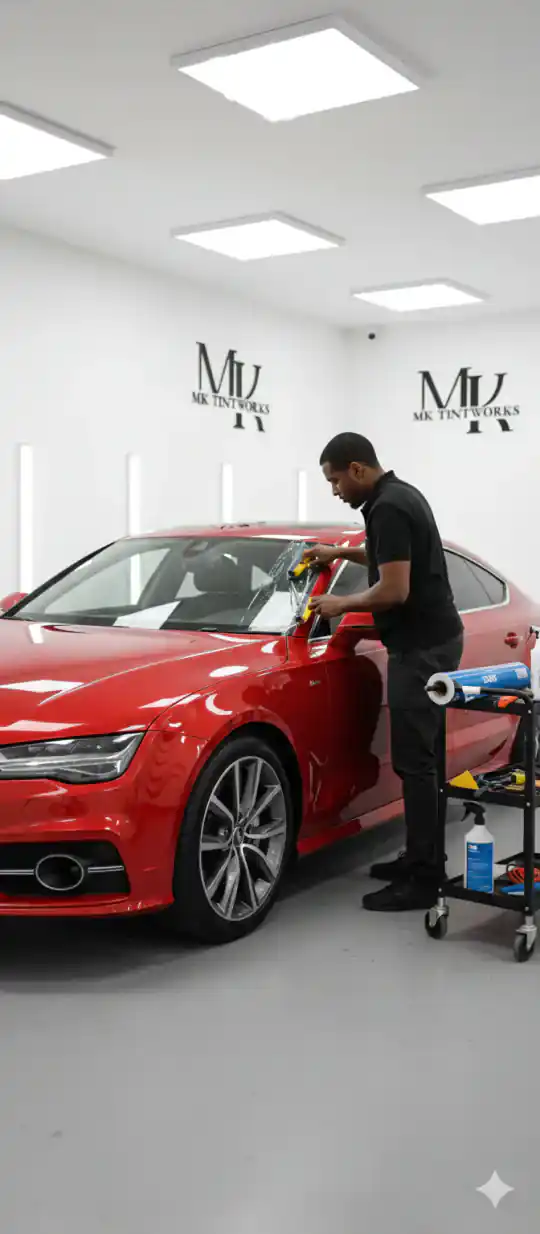 Premium window tinting project in Nairobi