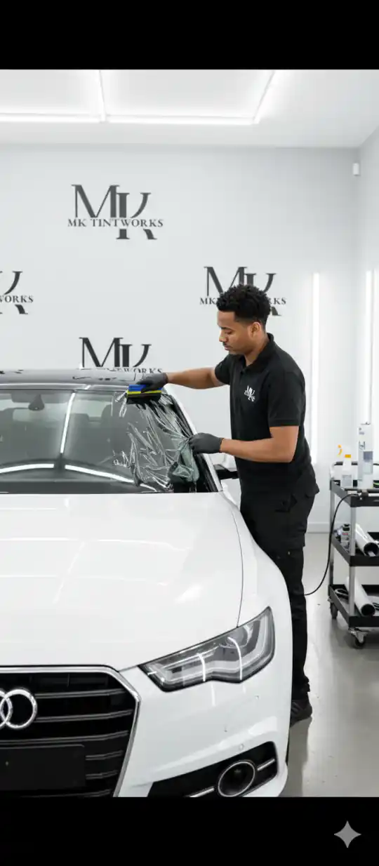 Residential window film visual by MK Tintworks